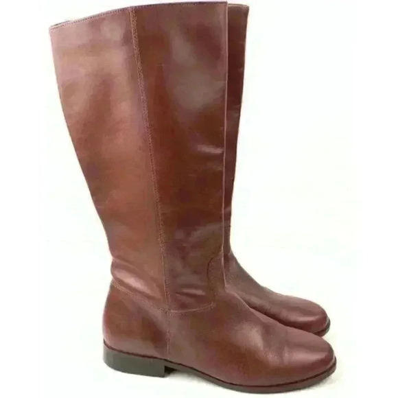 LTD Collection boots size 7 fighter cognac brown - Picture 1 of 8